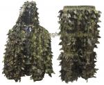 3-D reversible leafy suit