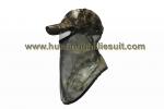 camo cap with facemask